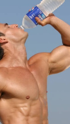 drinking water because of steroids