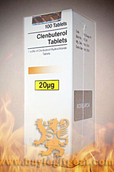 Clenbuterol tablets, Genesis (SOLD OUT)
